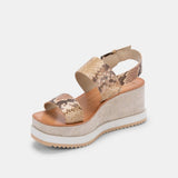 Idrah Wedge - Tobacco
