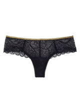 Areca Lace Tanga - Black
