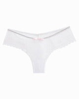 Areca Lace Tanga - White