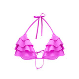 Triangle Ruffle - Pink