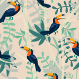 Turtle Swim Trunks - Toucan