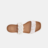 Persey Sandals - Fawn Calf Hair