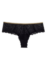 Areca Lace Tanga - Black