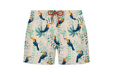 Turtle Swim Trunks - Toucan